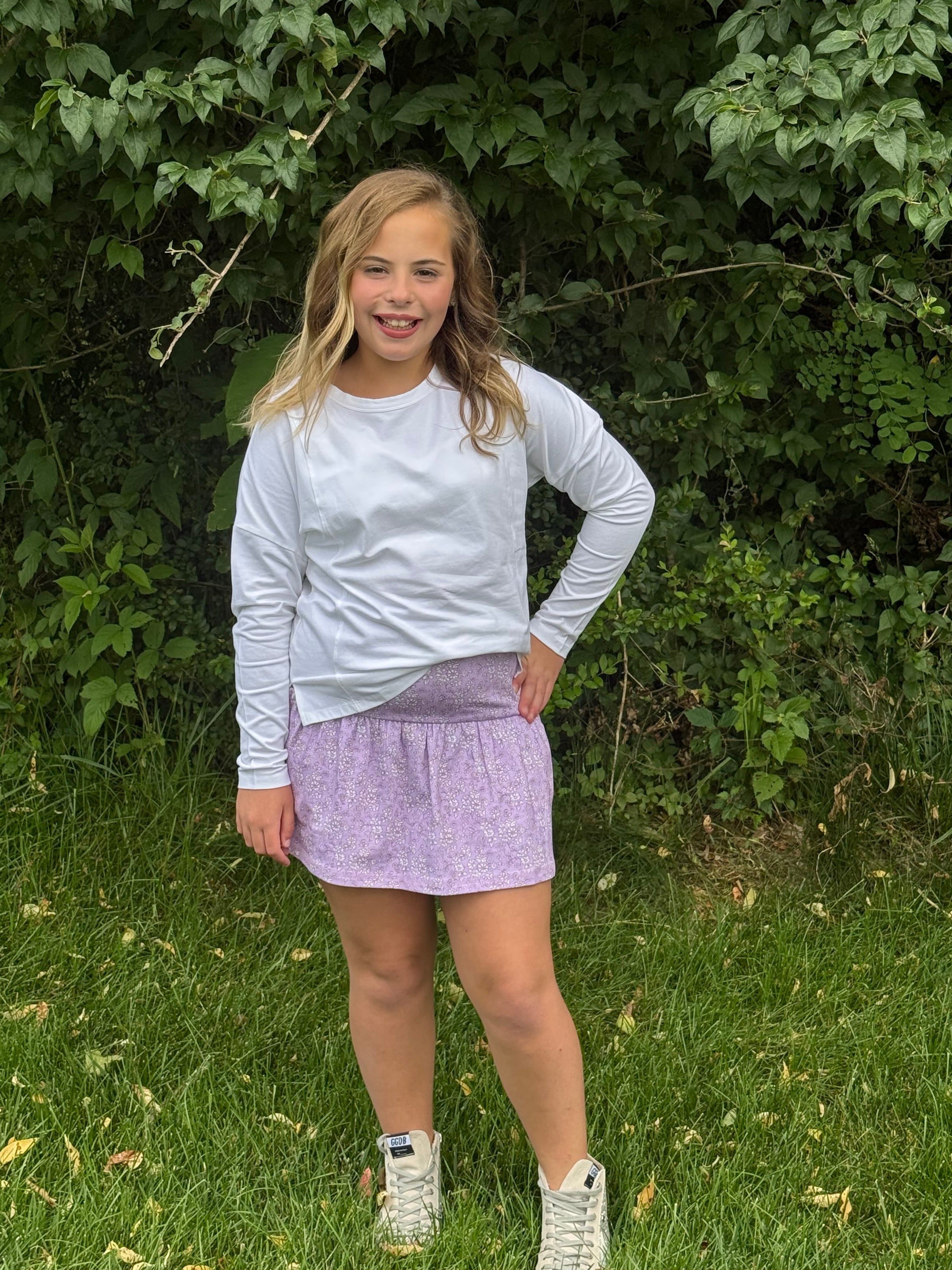 Amelia Skort in Orchid Blooms (Pre-Order)