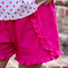 Francie Girls Short Set - Pink Ditsy Floral
