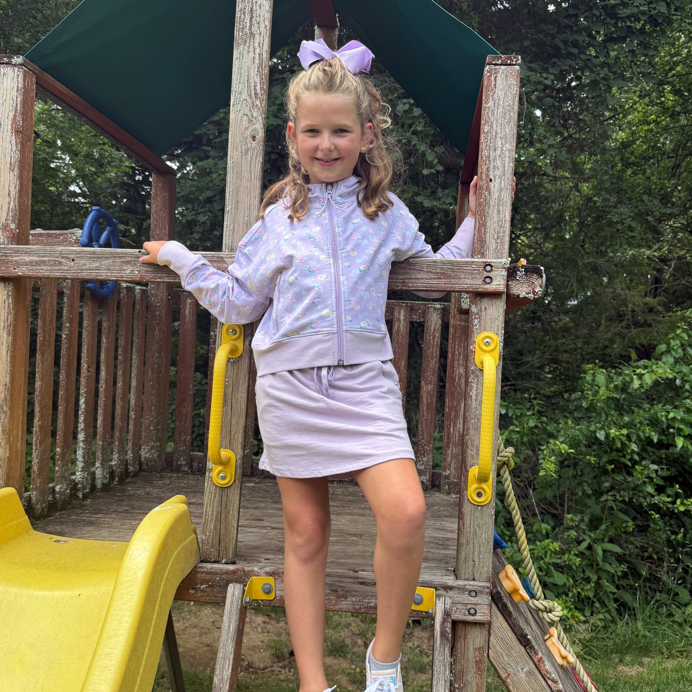 Emme Skort in Lavender (Pre-Order)