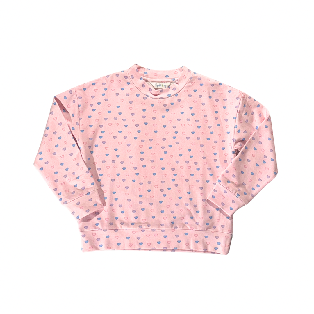 Louisa Sweatshirt in Sweethearts (Pre-Order)
