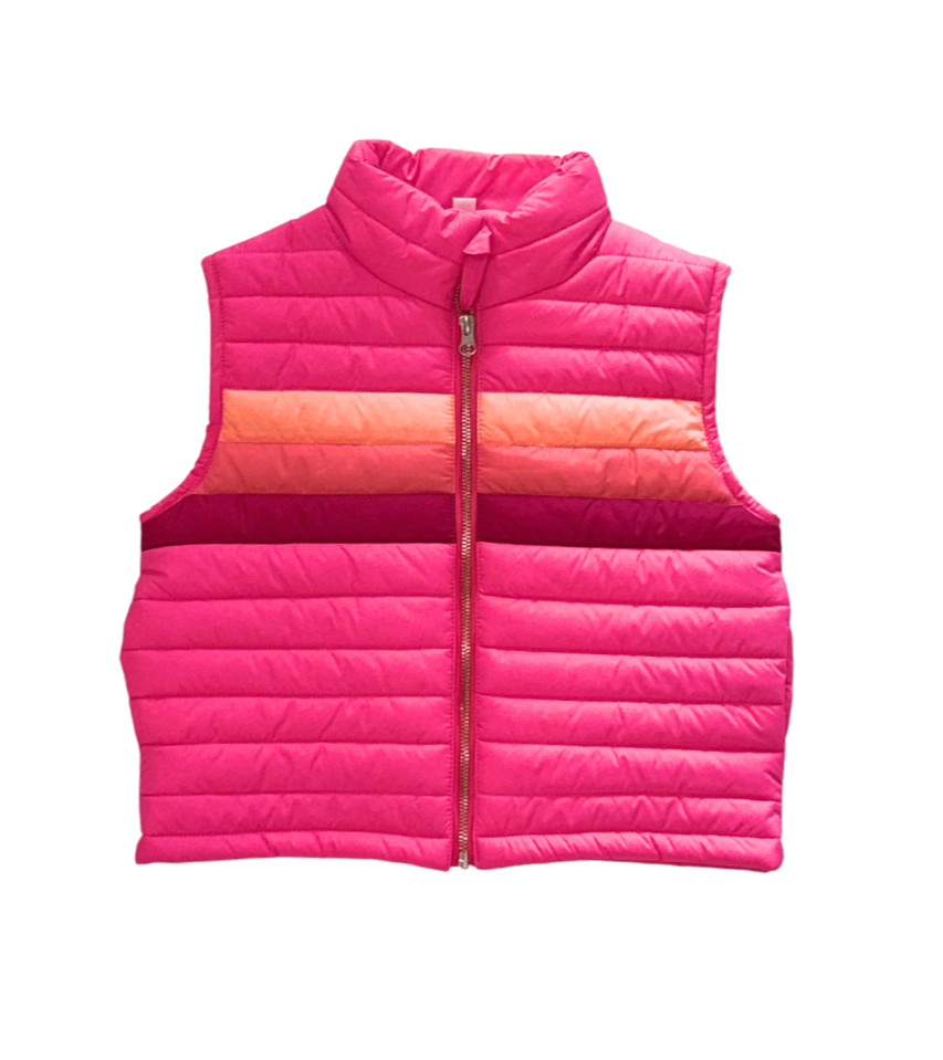Vest - Berry Colorblock