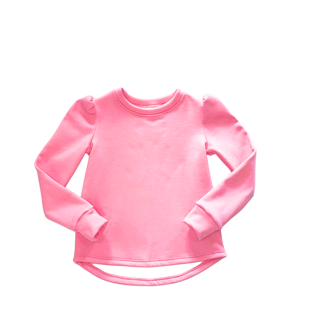 Finley Sweatshirt in Bubblegum Pink