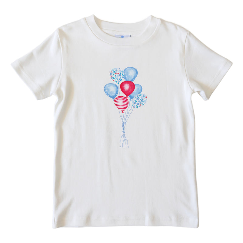 Girls Balloon Pima T-Shirt