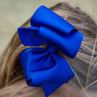 Girls Bow - Royal Blue