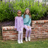 Millie Girls Tunic Set - Lavender Vineyard