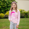 Louisa Girls Sweatshirt - Santa