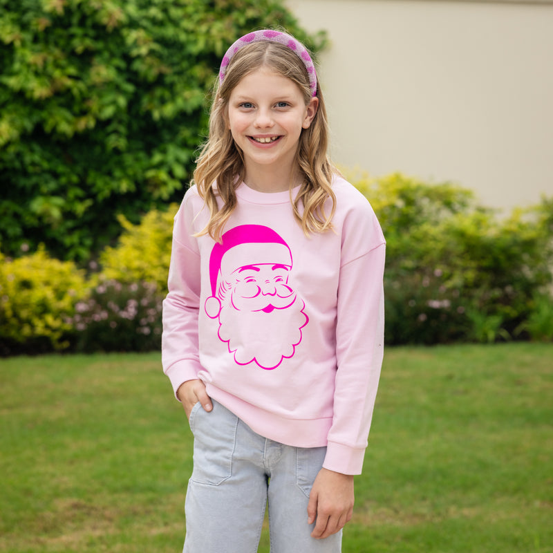 Louisa Girls Sweatshirt - Santa