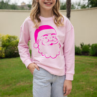 Louisa Girls Sweatshirt - Santa