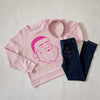 Louisa Girls Sweatshirt - Santa