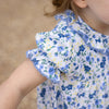 Glennie Girls Romper - French Blue Blooms