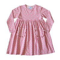 Ella Girls Dress - Rosebud Spray