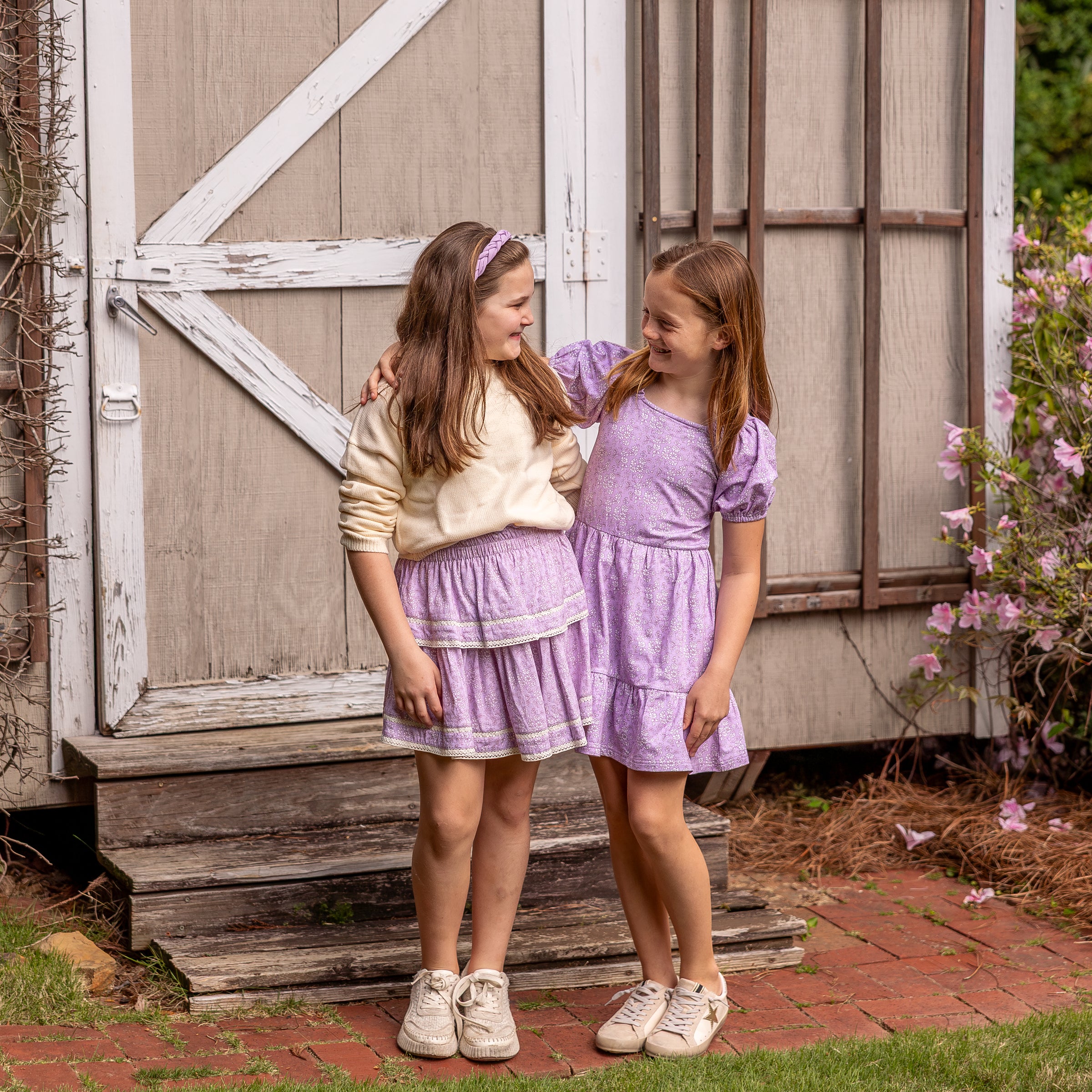 Leighton Skirt in Orchid Blooms (Pre-Order)