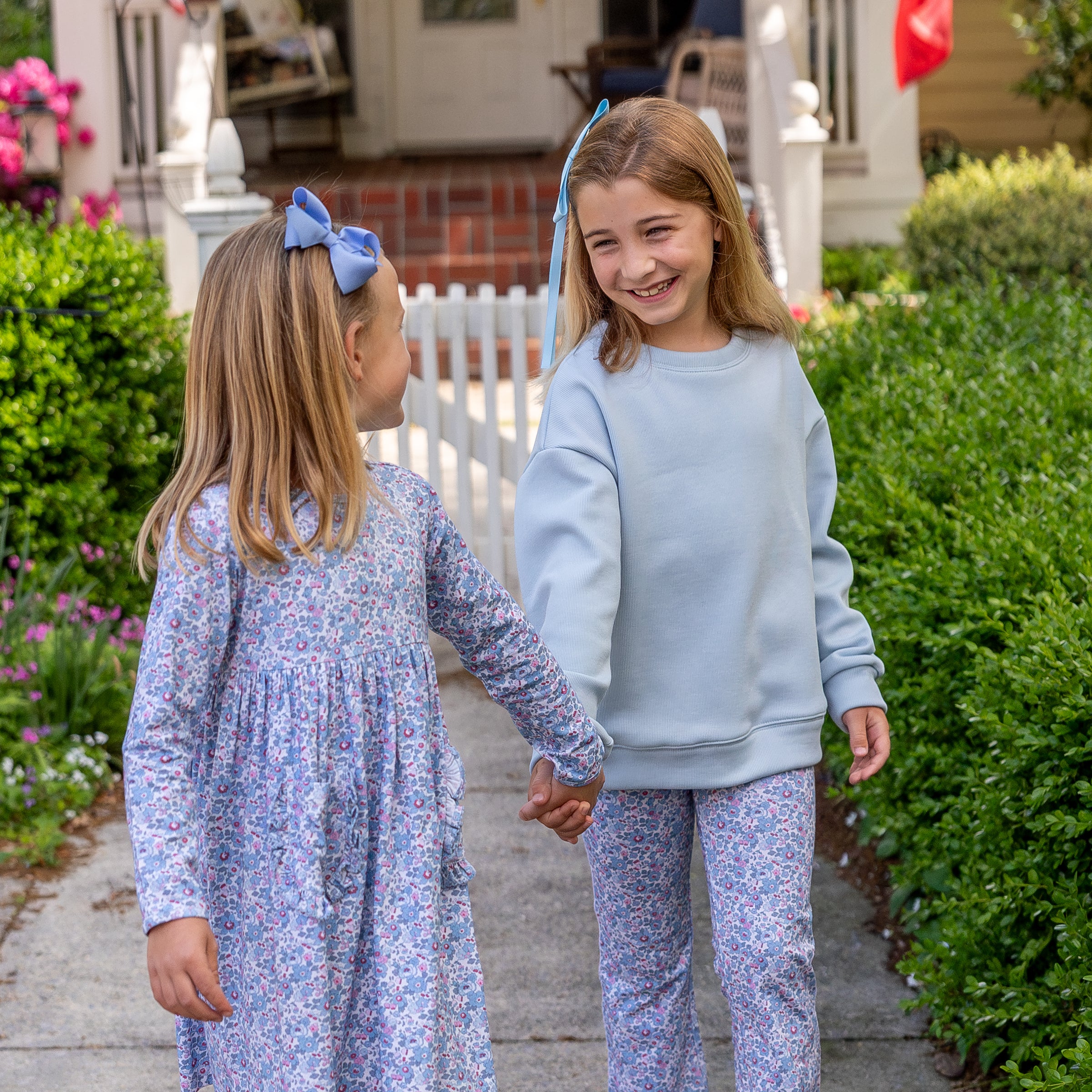 Louisa Sweatshirt in Light Blue