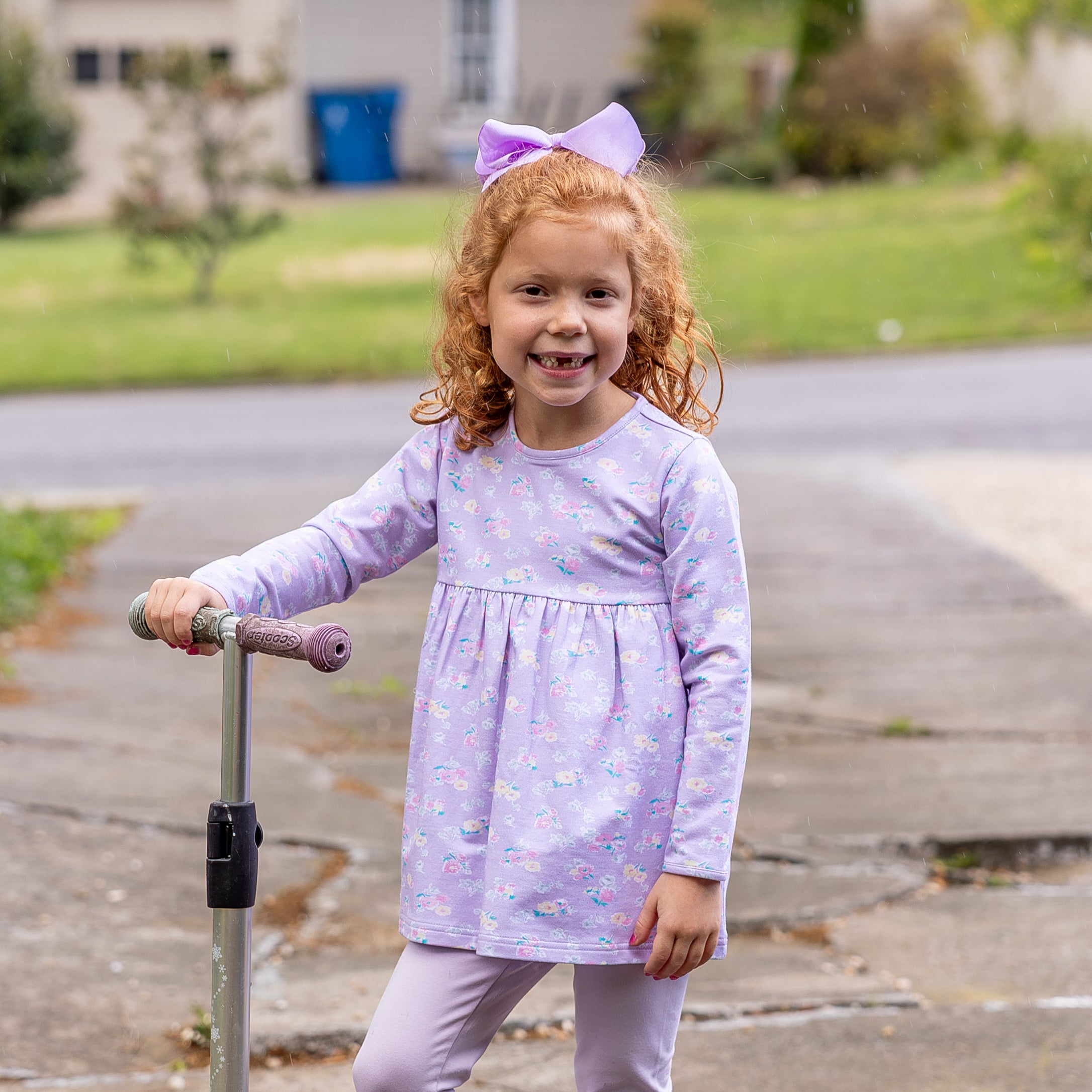 Solid Leggings in Lavender