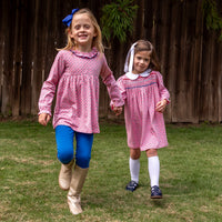 Lindsey Dress in Cambridge Garden