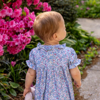Glennie Romper in Blue Vineyard (Pre-Order)
