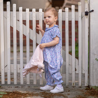 Glennie Romper in Blue Vineyard (Pre-Order)