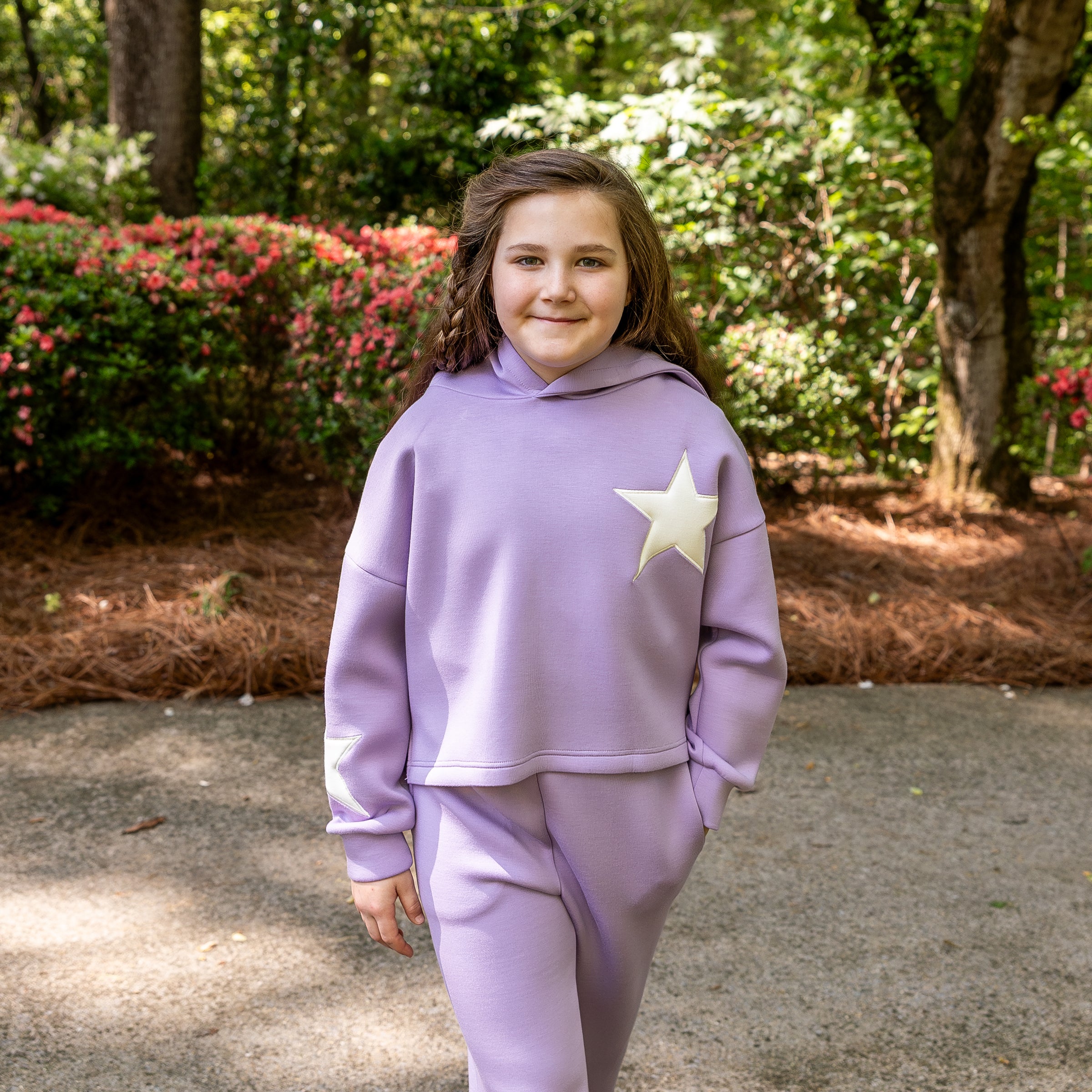 Flare Pants in Lavender