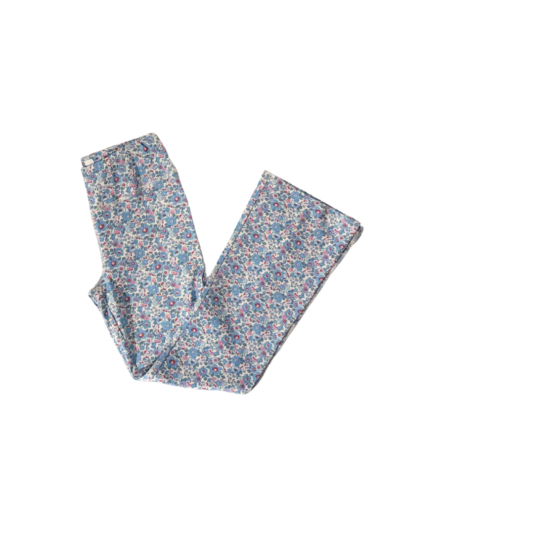 Flare Leggings in Blue Vineyard (Pre-Order)