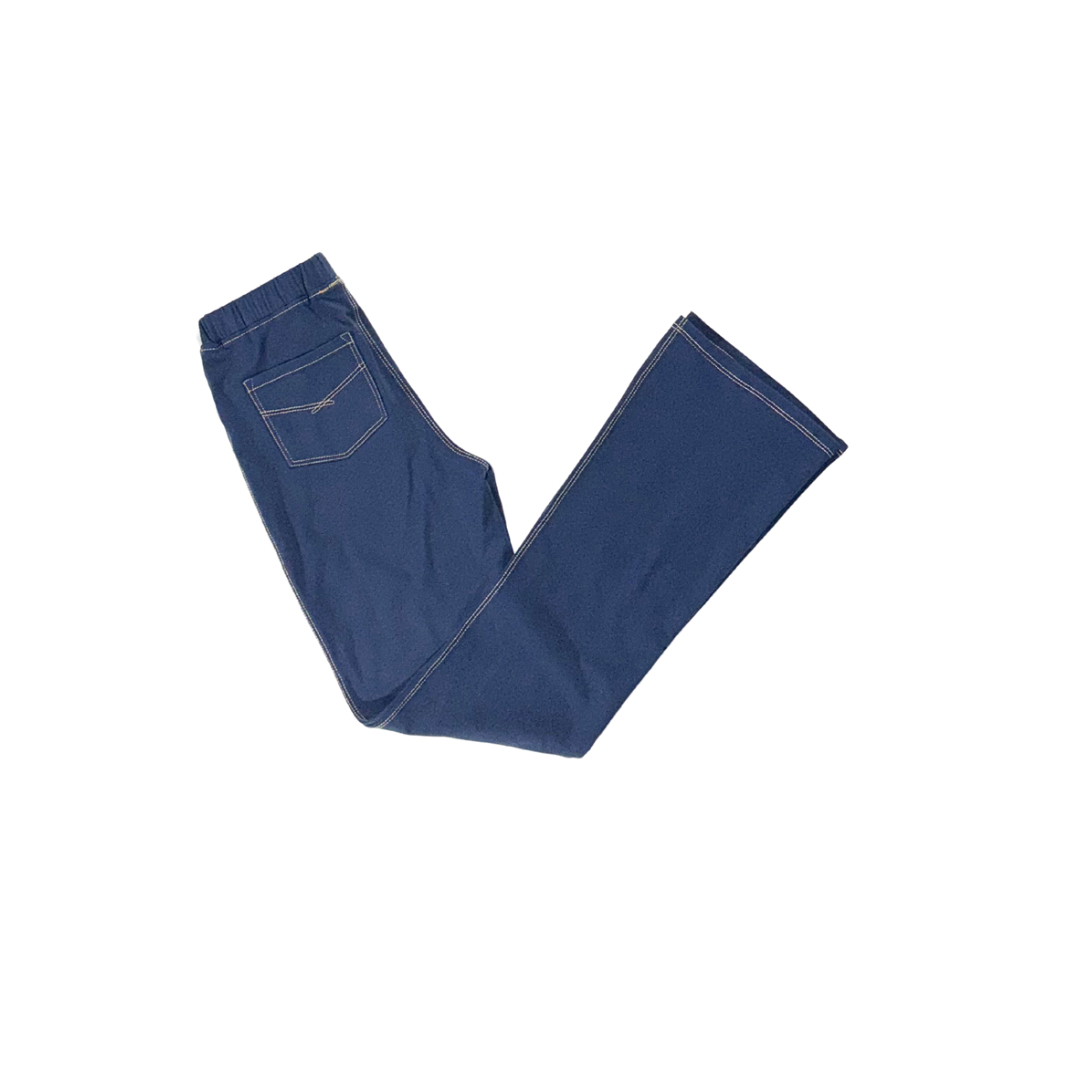 Flare Leggings in Dark Denim