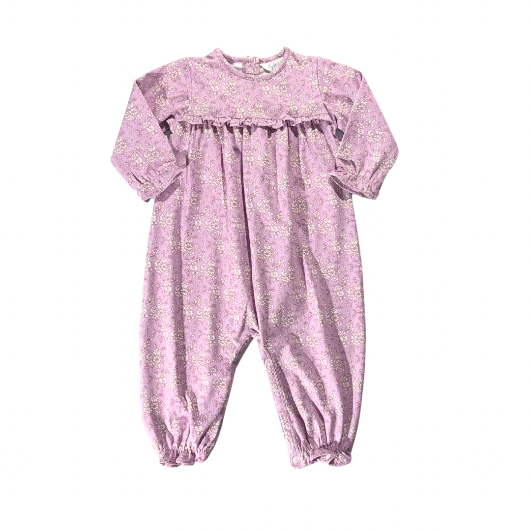 Francie Romper in Orchid Blooms (Pre-Order)