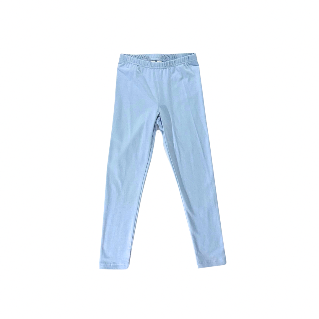 Solid Leggings in Cornflower Blue (Pre-Order)