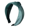 Knot Headband - Seafoam Velvet