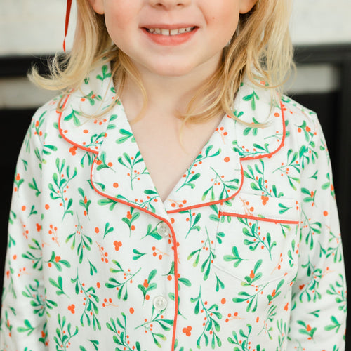 SAMPLE Childrens Comfywear Set - Mistletoe Posies Size 4