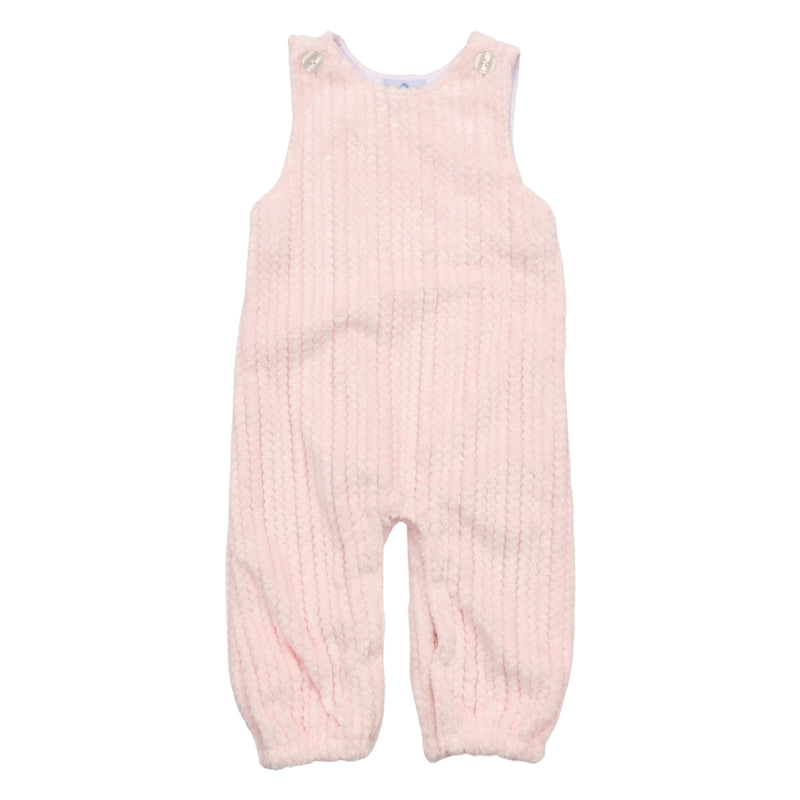 Ross Overalls - Pale Pink Chenille