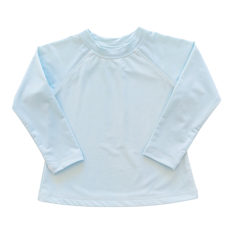 Childrens Rashguard Shirt - Light Blue