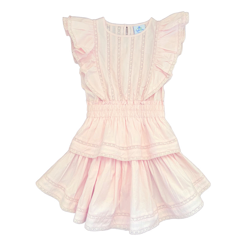 Sarah Dress - Pink Cloud