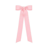 Girls Mini Hair Bow Ribbon - Light Pink