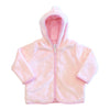 Minky Zipper Coat - Light Pink
