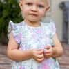 Alicen Girls Bubble - Watercolor Floral (Pre-order)