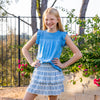 McLaine Skirt - Biltmore Blue