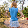 McLaine Skirt - Biltmore Blue