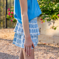 McLaine Skirt - Biltmore Blue (Pre-order)