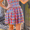 SAMPLE Lila Dress- Tropical Floral Size 14 and Jr Small