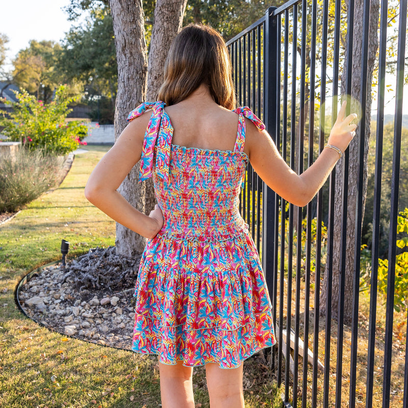 Lila Dress- Tropical Floral