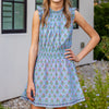 Natalie Dress - Blue Blooms (Pre-order)