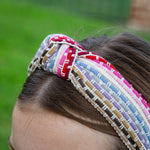 Woven Headband - Multicolor Stripe