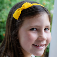 Bow Headband - Yellow