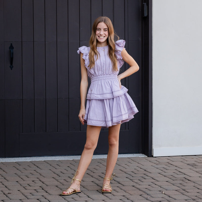 Sarah Dress - Lavender (Early May Delivery)