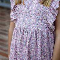 Lolly Girls Dress - Magnolia Floral