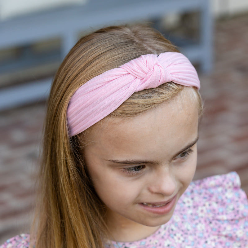 Knot Headband - Light Pink