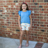 Sloane Girls Shorts - Paint Splash (Pre-order)