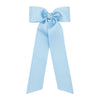 Girls Medium Hair Bow Ribbon - Light Blue