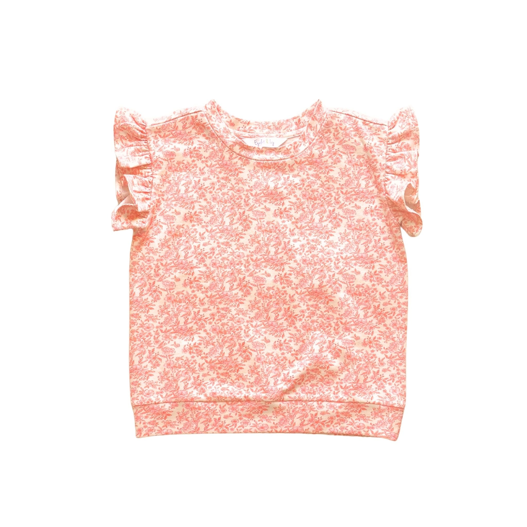 Adrian Top - Blush Blooms- PRE ORDER