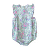 Alicen Girls Bubble - Watercolor Floral (Pre-order)