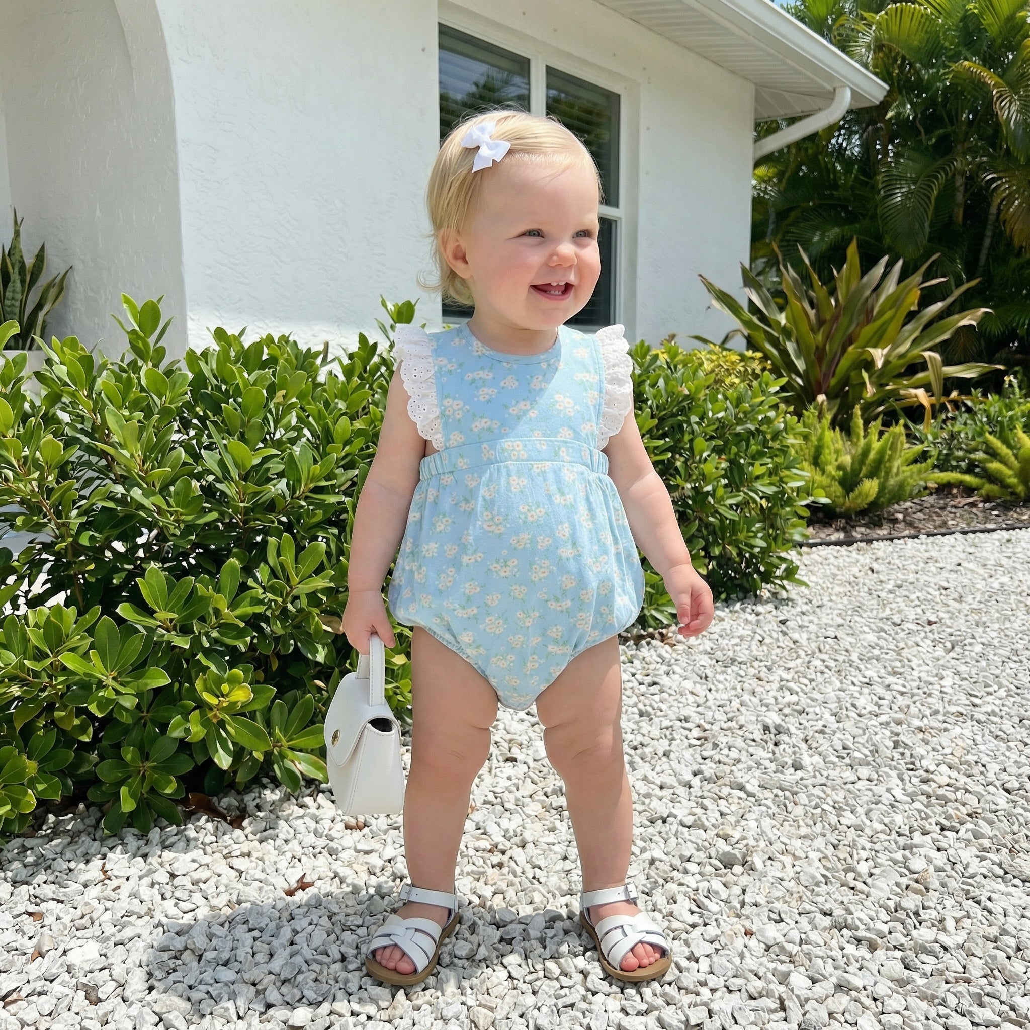 Alicen Girls Bubble - Bluemillenial Floral- PRE-ORDER